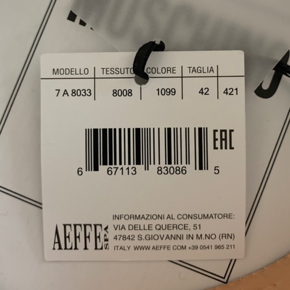 Authentic MOSCHINO Lettering Logo Belt - Picture 7 of 10